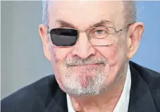  ?? ?? Rushdie, 76 anos, perdeu um olho no atentado