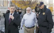  ?? (Lucas Jackson/Reuters) ?? JONATHAN POLLARD leaves a court in Manhattan in 2015 after being released. There are still cadres within the US intelligen­ce community that never got over the Pollard affair.