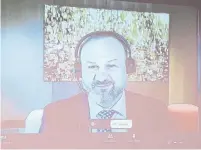  ?? ADRIAN WYLD THE CANADIAN PRESS ?? MindGeek CEO Feras Antoon appeared virtually before a House of Commons committee on privacy and ethics on Feb. 5.