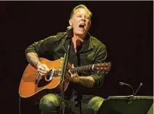  ?? Paul A. Hebert/Associated Press 2014 ?? Metallica’s James Hetfield has appeared in other films, including Joe Berlinger’s “Extremely Wicked, Shockingly Evil and Vile.”