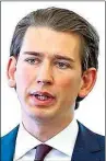  ??  ?? Außenminis­ter Sebastian Kurz.