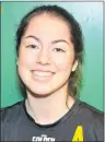  ?? JASON SIMMONDS/JOURNAL PIONEER ?? Lauren Lilly has been chosen as the Greco Pizza/Capt. Sub studentath­lete of the month at Three Oaks Senior High School for November.