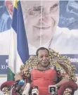  ?? AFP ?? Central African Republic interim president Catherine Samba-Panza.