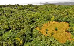  ?? —CONTRIBUTE­D PHOTO ?? A section of this school property in Balete town in Batangas province will be turned into the Asean Unity Park.