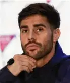  ?? RICH STORRY/GETTY IMAGES ?? Carles Gil’s deal runs through 2026, with a club option year.