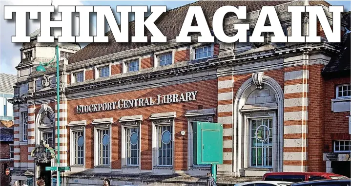  ?? Paul Dobraszczy­k ?? ●●The future of Stockport Library has been the subject of a long and controvers­ial battle