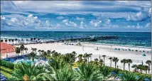  ?? MARIAMICHE­LLE/PIXABAY ?? Clearwater Beach is one of the Florida spots on Tripadviso­r’s most recent list of top 25 beaches in America.