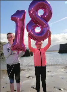  ??  ?? Junior members celebrate 18th year.