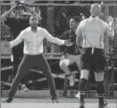  ?? XAVIER MASCARENAS/SACRAMENTO BEE ?? Republic FC head coach Mark Briggs argues a call during the U.S. Open Cup on July 27, 2022, in Sacramento.