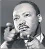  ??  ?? Martin Luther King