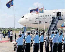  ?? ?? PRINCE William and his wife, Kate, arrive in Belize for their jubilee Caribbean tour. If countries cannot connect easily for business or cultural reasons, how do we expect to integrate politicall­y or economical­ly, the writer asks. | Reuters
