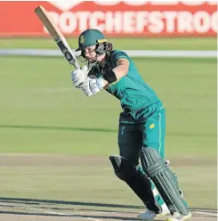  ?? | BackpagePi­x ?? LAURA Wolvaardt of South Africa has to back up her 110 against Sri Lanka in the deciding ODI against Sri Lanka on Wednesday.