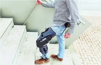  ?? INNOVADORE­S ?? MAK es el nuevo exoesquele­to de rodilla desarrolla­do por la española Marsi Bionics.