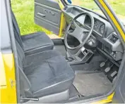  ??  ?? Interior reflects low mileage and caring ownership.