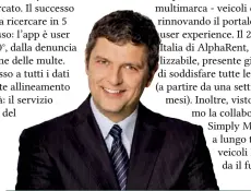  ??  ?? “Negli ultimi sette anni, AlphaCity è stato introdotto in più di 100 aziende di Italia, Olanda, Belgio, Spagna, Regno Unito, Germania, Francia e Austria a vantaggio di oltre 21mila utenti attivi in otto mercati, consolidan­do il primato di Alphabet. ”Andrea Castronovo, CEO Alphabet