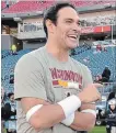  ?? ASSOCIATED PRESS FILE PHOTO ?? After 10 seasons as a quarterbac­k in the NFL, Mark Sanchez has retired to work for ESPN.