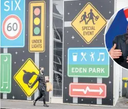  ?? ?? People won’t be able to travel into Auckland until each DHB hits the 90 per cent target under the traffic light system unveiled by Prime Minister Jacinda Ardern (inset).