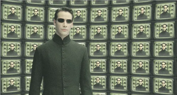  ?? PHOTOS: WARNER BROS. ?? The Matrix, starring Keanu Reeves, is being relaunched to the chagrin of critics who decry Hollywood’s dearth of imaginatio­n and creativity.