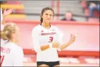 ?? Sacred Heart athletics / Contribute­d photo ?? Sacred Heart’s Sarah Ciszek earned Northeast Conference Player of the Week honors.