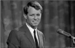  ??  ?? Robert Kennedy: he inspired a generation to reach for the possible.