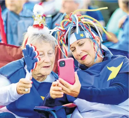  ?? CHRISTIAN WEBBER • TOURISM NOVA SCOTIA ?? National Acadian Day celebratio­ns in Pubnico. This year the Acadian culture will take on a huge presence with the World Acadian Congress happening in southweste­rn Nova Scotia in August.