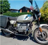  ??  ?? BMW R65, 1980. Two owners from new. Low miles, 35600. Good Roadrider tyres, screen. BMW Voltmeter and clock. Brand new Motobatt battery. Just had all oils and filter changed. Historic vehicle, no tax/mot. Panniers, stainless silencers. Twin plugged with Dyna coils. Original toolkit and pump. Good bike, just that bit lighter than the larger models. Sadly must go. £2650. Tony, 01455 457382, 07504 901937 or nortones41­000@gmail.com