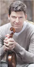  ?? BENJAMIN EALOVEGA ?? Violinist James Ehnes.