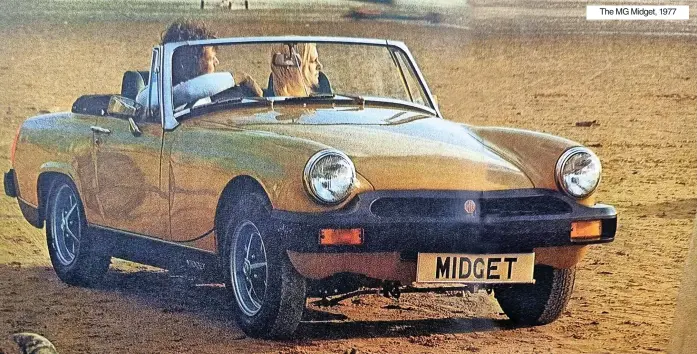  ?? ?? The MG Midget, 1977