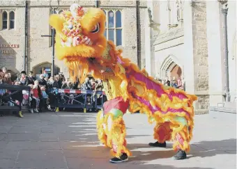  ??  ?? Durham’s Market Place will hold celebratio­ns for Chinese New Year.