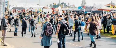  ?? Photo / Fieldays ?? Crowds at National Fieldays 2021.