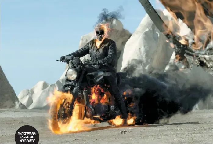  ??  ?? GHOST RIDER : ESPRIT DE VENGEANCE