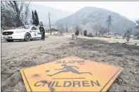  ?? CP PHOTO ?? The area of Boston Flats, B.C. is pictured Tuesday, July 11, 2017 after a wildfire ripped through the area earlier in the week.