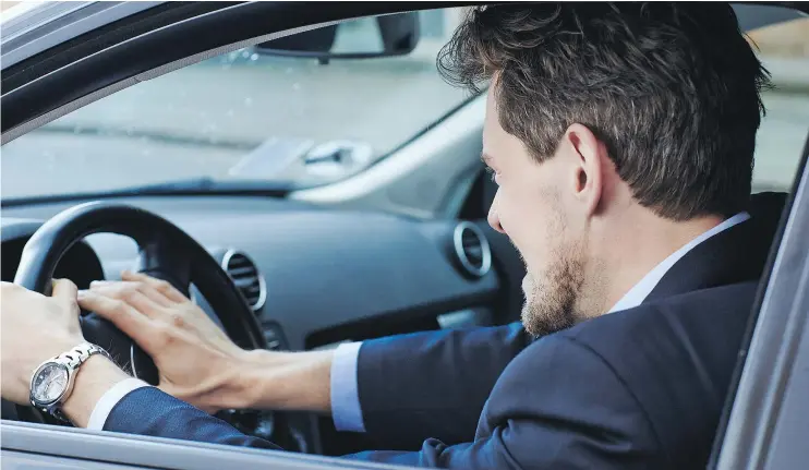  ?? — GETTY IMAGES FILES ?? In the hands of the angry, the ornery, the bully or the impatient, a car horn becomes a weapon rather than a tool of warning.