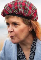  ?? ?? Bigwig: Nicola Sturgeon yesterday