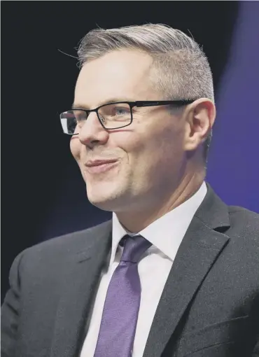  ??  ?? 0 Derek Mackay has not voted in Holyrood or attended constituen­cy surgeries since 5 February