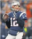  ?? BRADY BY GREG M. COOPER, USA TODAY SPORTS ??