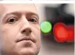  ??  ?? Mark Zuckerberg spürt die Proteste auch monetär