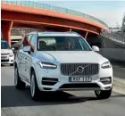  ??  ?? A specially kitted-out Volvo car will demonstrat­e autonomous driving on a public road in Tauranga in November.