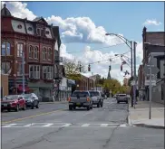  ?? CARLY STONE — MEDIANEWS GROUP ?? Downtown Oneida. Photo taken October 2020.