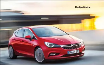  ?? The Opel Astra. ??