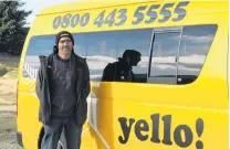  ?? PHOTO: ASPEN BRUCE ?? Community comes first . . . Regardless of competitio­n, Yello owner Ramash Swamy believes providing taxi services is all about serving the community.