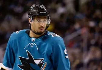  ?? Associated Press ?? Sharks forward Evander Kane said the group’s goal is to “eradicate racism and intoleranc­e in hockey” through community outreach and youth engagement.