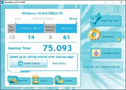  ??  ?? Mithilfe der Freeware Bootracer messen Sie die Startzeit von Windows. Dadurch können Sie feststelle­n, ob der Winoptimiz­er Ihren Windows-start beschleuni­gen konnte.