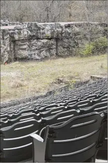  ?? CONTRIBUTE­D ?? The amphitheat­er at Caesar’s Ford Park in Greene County is slated to be demolished. The public is invited to see the place one last time from 4 to 6 p.m. Tuesday.