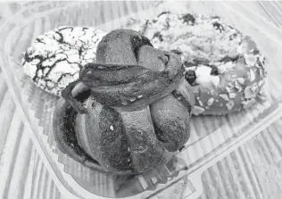  ?? Paul Stephen / Staff ?? The chocolate sesame babka at Extra Fine is a rare and delightful treat in San Antonio.