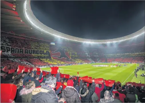  ??  ?? LLENAZO. El Wanda Metropolit­ano vivirá una gran noche con la visita de la Juventus.