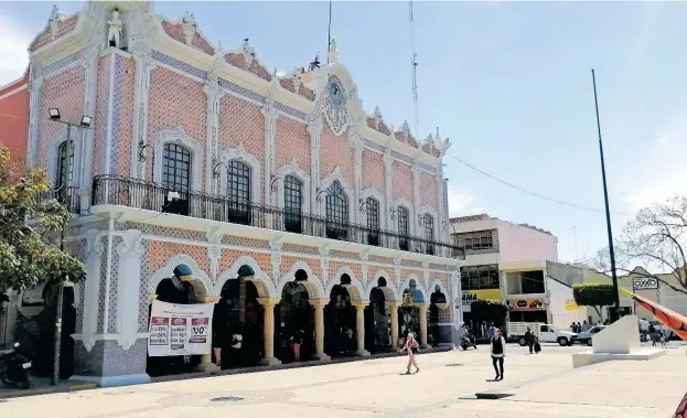  ?? /JUAN AMBROCIO ?? Aspecto del centro del municipio de Tehuacán