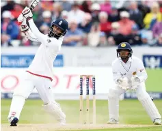  ??  ?? Fun and flair: Mooen Ali starred with the bat in Durham, but he is being carried somewhat in the side as a bowler