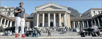  ??  ?? TOP UNIVERSITY: The campus of the University of Cape Town, that has been rated as one of the top universiti­es in the country