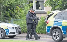  ?? Stuart Cowper. Picture: ?? Armed police were part of the response to the incident.